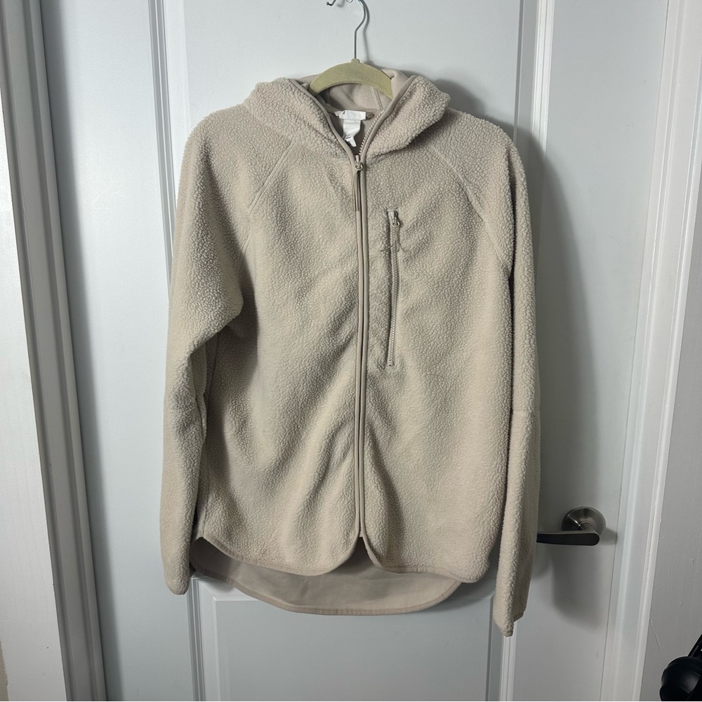 H&M sport Sherpa Zip up